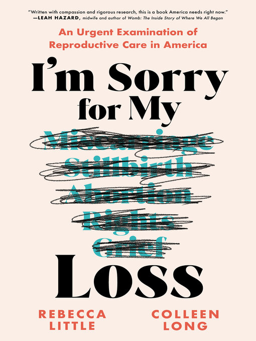 Title details for I'm Sorry for My Loss by Rebecca Little - Available